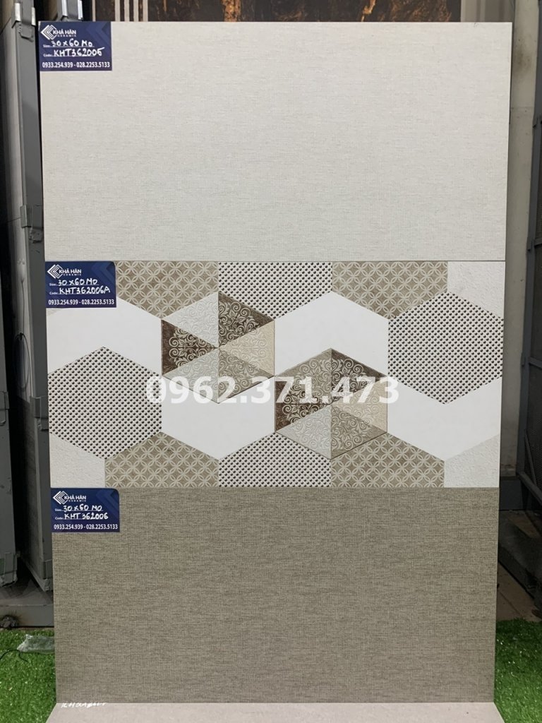 gạch ốp tường đá mờ 30x60 viglacera 362006