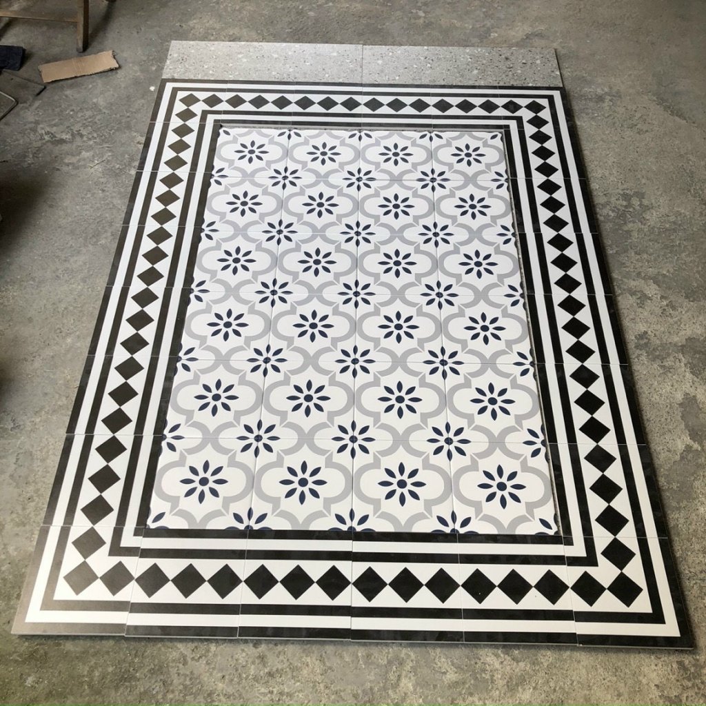 gạch bông trang trí thảm cao cấp