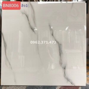 Gạch trắng vân khói 80x80 Ấn độ