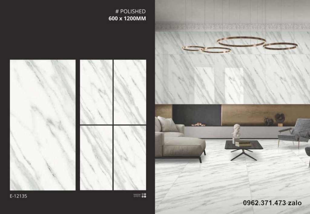 mẫu gạch trắng vân mây 60x120 ấn độ 12
