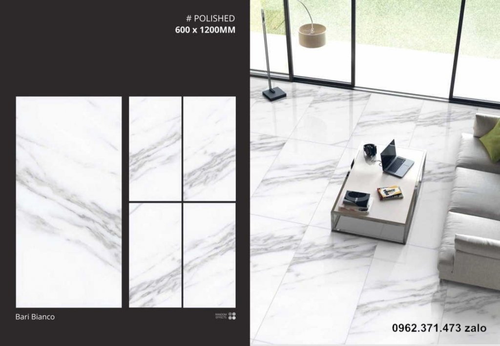 mẫu gạch trắng vân mây 60x120 ấn độ 15