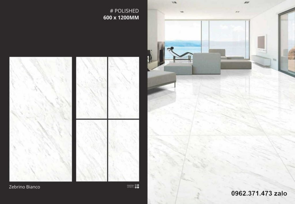 mẫu gạch trắng vân mây 60x120 ấn độ 2