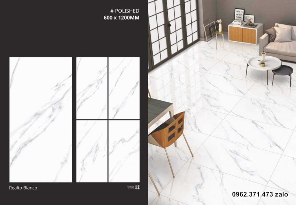 mẫu gạch trắng vân mây 60x120 ấn độ 3