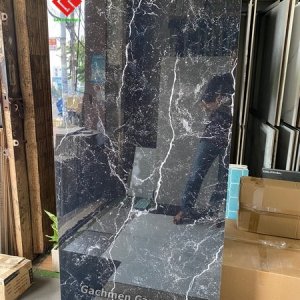Bóng kiếng 800x1600 vân đá xám cao cấp apodio