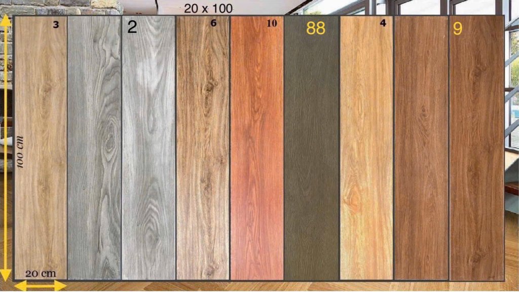 gạch giả gỗ cao cấp 15x900cm nhập khẩu Trung Quốc