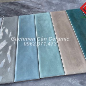 Top 10 Gạch Thẻ Trang Trí Đơn Sắc Kích Thước 75x300 mm