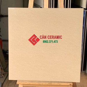 gạch lát nền nhám mờ 60x60 viglacera màu vàng đậm 603