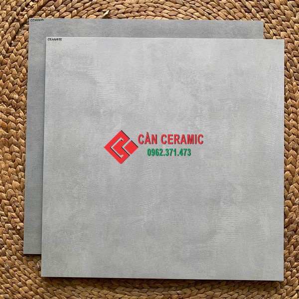 combo gạch nhám mờ 60x60 vân xi măng